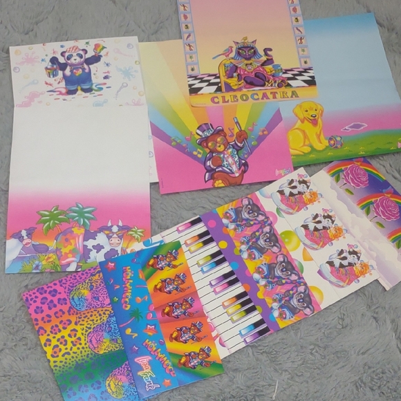 Lisa Frank Other - Vintage 1990s Lisa Frank Miscellaneous Stationary